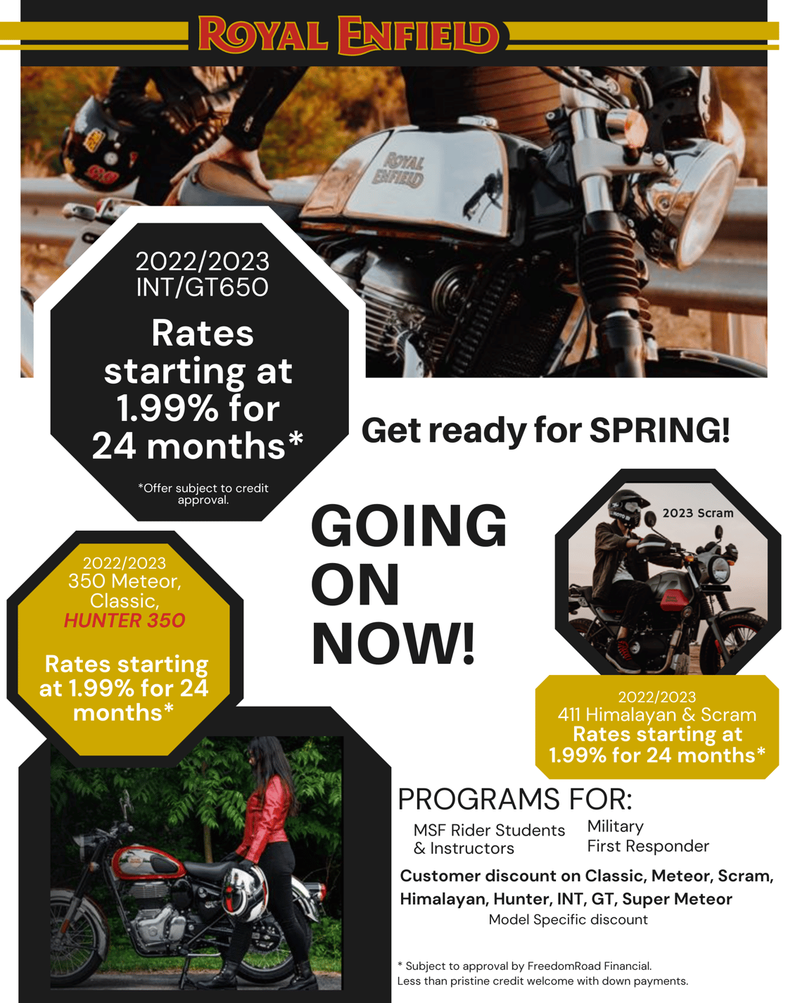 MARCH MARKETINGRE FLYERS (22 x 28 in)