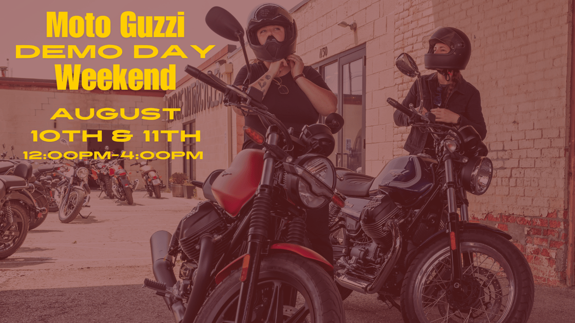 Moto Guzzi Demo Day Aug10-11, 2024FBEVENT