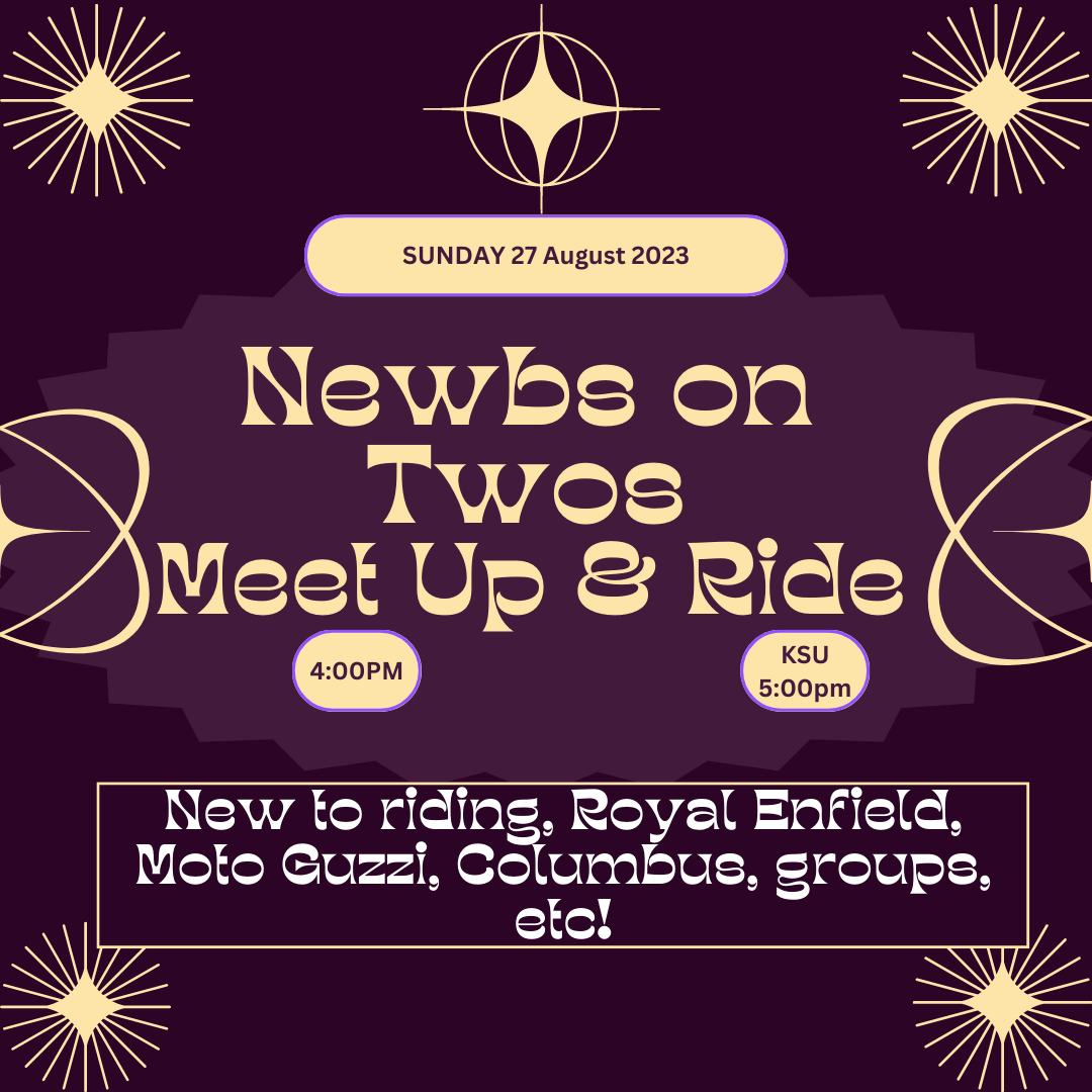 Newbs on Twos Ride & Meet Up (Instagram Post (Square))