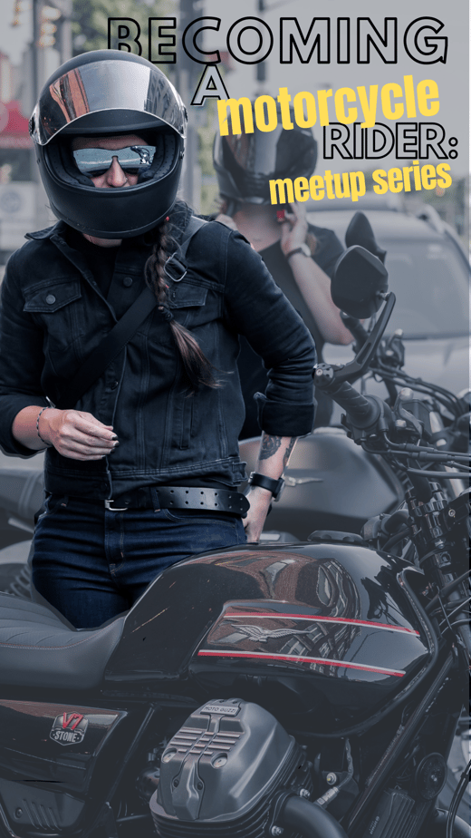 becoming a motorcycle rider Series (Your Story)